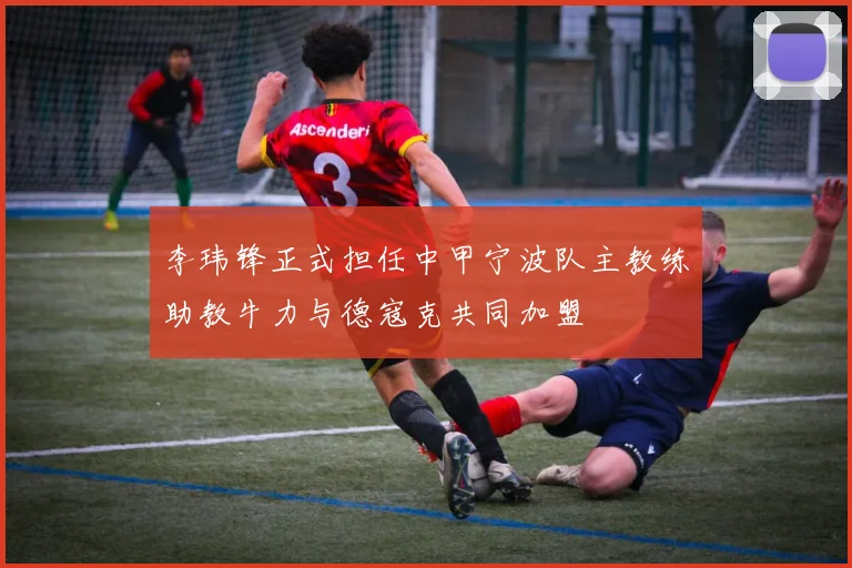 李玮锋正式担任中甲宁波队主教练助教牛力与德寇克共同加盟
